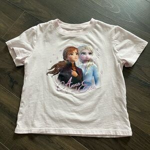 H&M Light Pink Frozen Tee